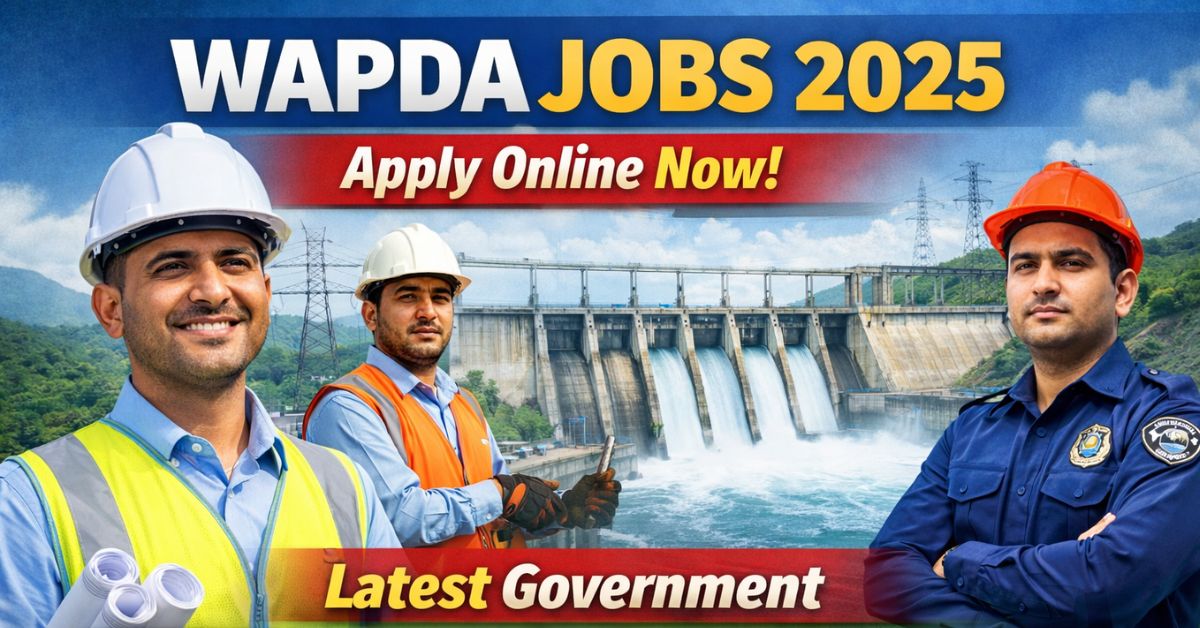 WAPDA Jobs 2025 Apply Online Now Latest Government Vacancies in Pakistan