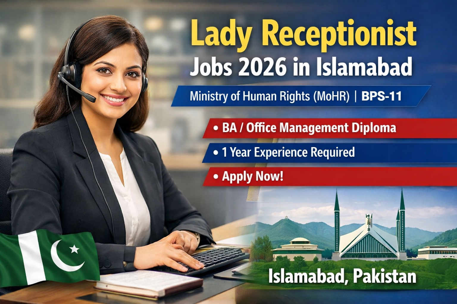 Lady Receptionist Jobs 2026