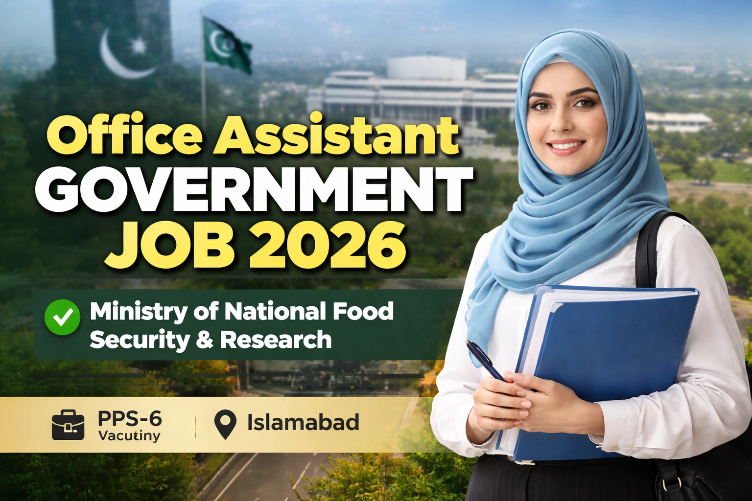 Office Assistant Government Job 2026