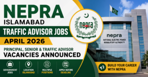 NEPRA Traffic Advisor Jobs 2026