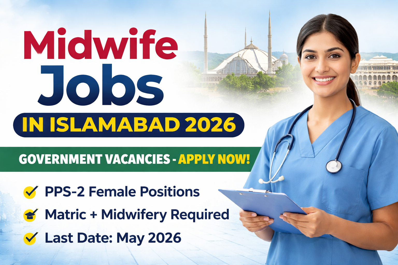 Midwife Jobs in Islamabad 2026