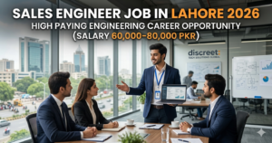 Sales Engineer Job In Lahore 2026