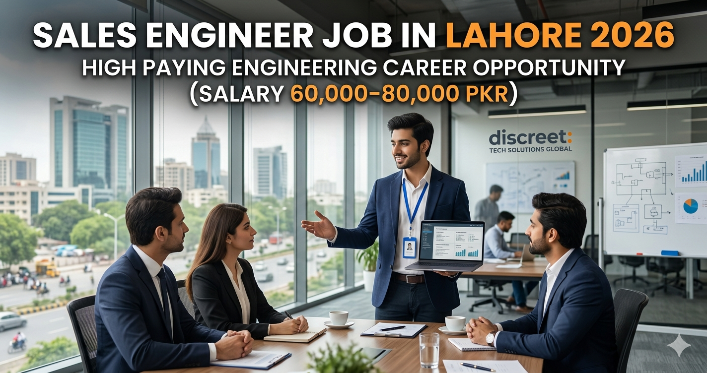 Sales Engineer Job In Lahore 2026