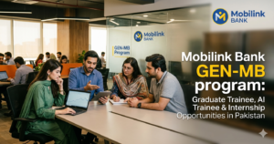Mobilink Bank GEN-MB program