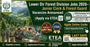 Lower Dir Forest Division Jobs 2026