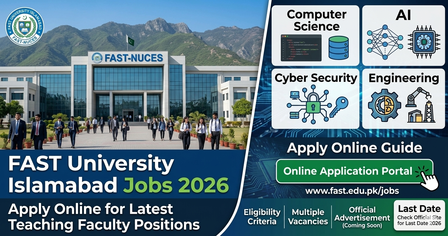 FAST University Islamabad Jobs 2026