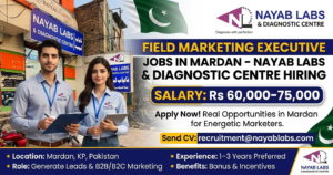 Field Marketing Executive Jobs in Mardan