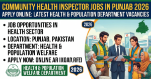 Community Health Inspector Jobs in Punjab 2026