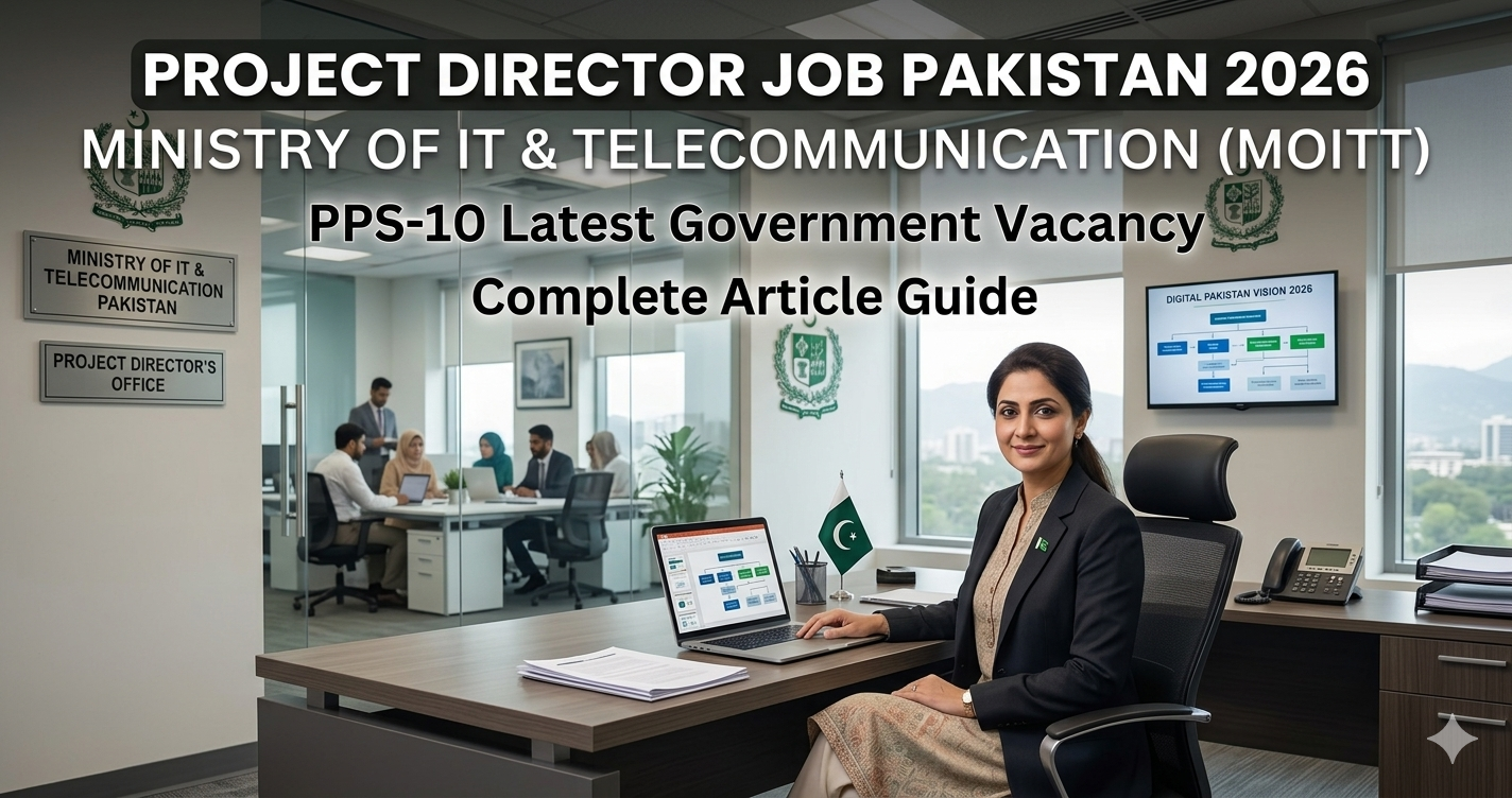 Project Director Job Pakistan 2026