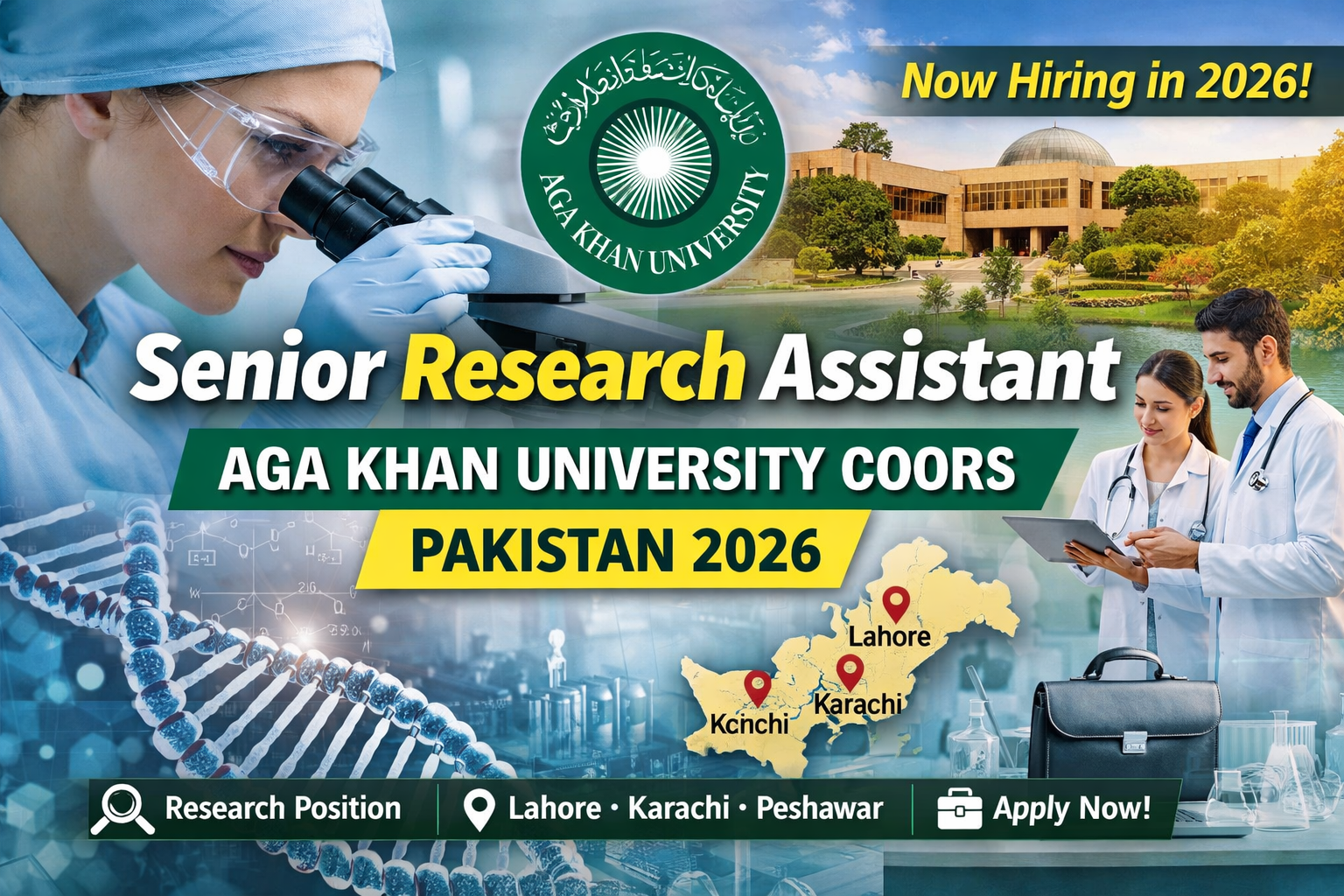 Aga Khan University jobs 2026