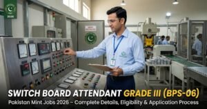 Pakistan Mint Jobs 2026