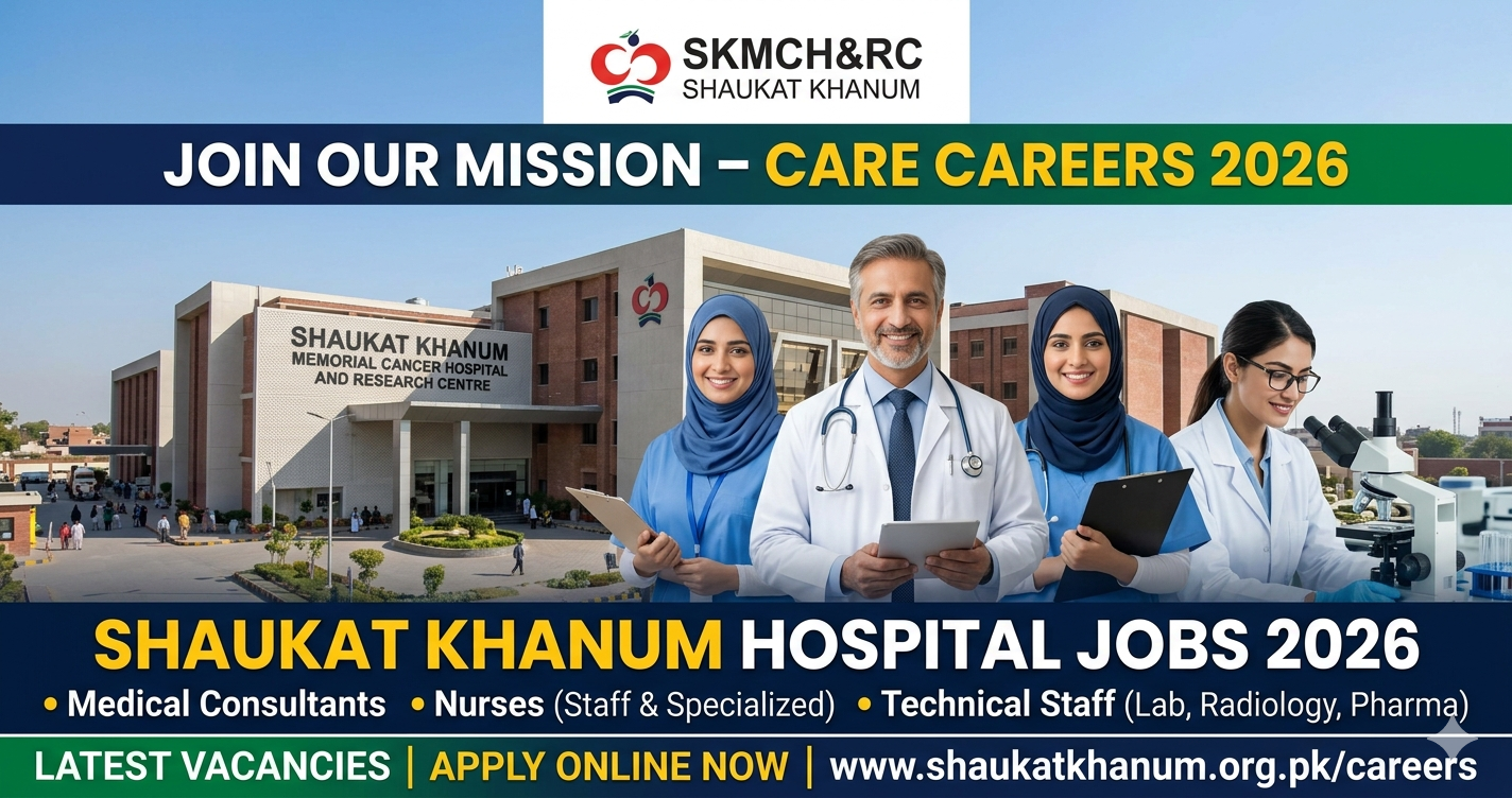 Shaukat Khanum Hospital Jobs 2026