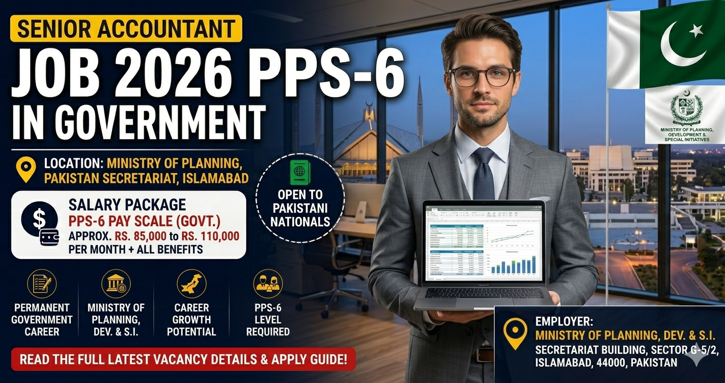 Senior Accountant PPS-6 Job 2026