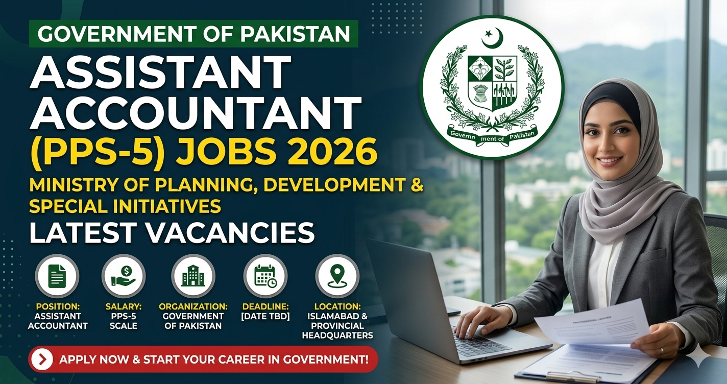 Assistant Accountant PPS-5 Jobs 2026