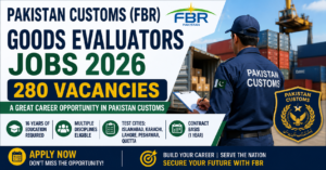 Pakistan Customs Jobs 2026